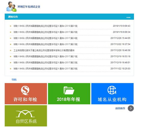 重磅！2018年电信业务许可证年报正式启动 增值电信业务经营企业须知